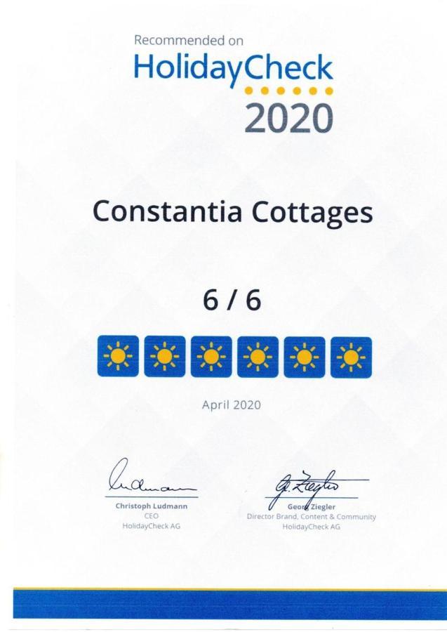 Constantia Cottages Экстерьер фото